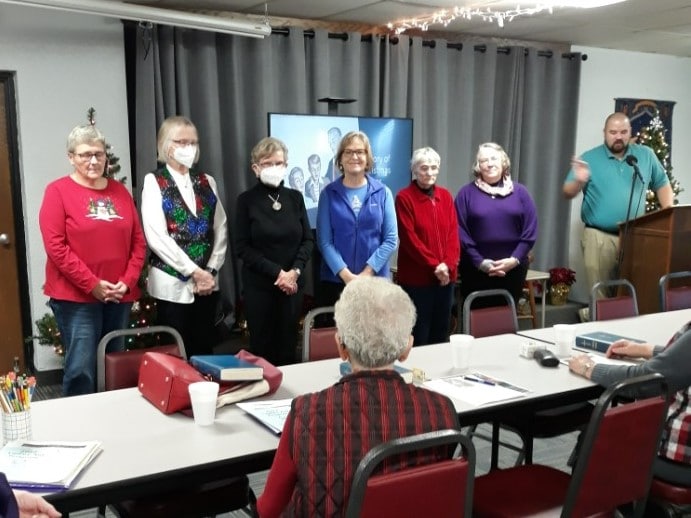 2022 Ladies Aid Officers Installation